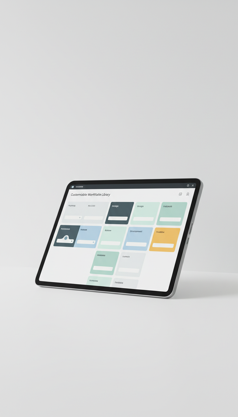 Customizable Workflow Template Library